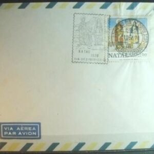 Envelope Comemorativo de 1970 Natal
