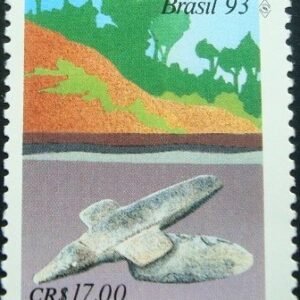 Selo postal do Brasil de 1983 Machadinha