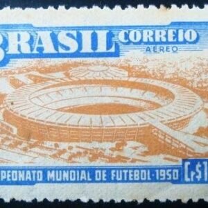 Selo postal AÉREO do Brasil de 1950 - A 75 M