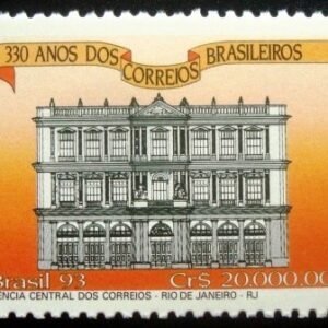 Selo postal do Brasil de 1993 Agência Central