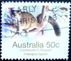 Selo postal da Austrália de 1981 - 758 U