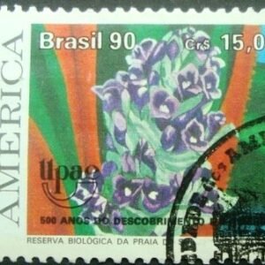 Selo postal COMEMORATIVO do Brasil de 1991 - C 1706 NCC