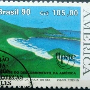 Selo postal COMEMORATIVO do Brasil de 1991 - C 1707 NCC