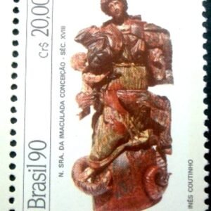 Selo postal COMEMORATIVO do Brasil de 1991 - C 1684 M