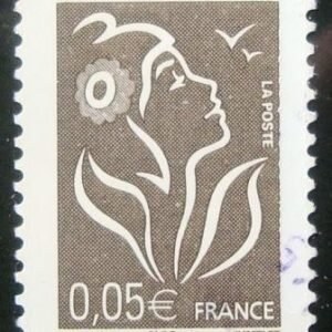 Selo postal da França de 2005 Marianne of Lamouche 005