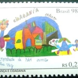 Selo postal Comemorativo do Brasil de 1998 - C 2168 M