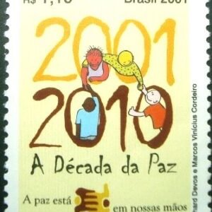 Selo Postal COMEMORATIVO do Brasil de 2000 - C 2377 M