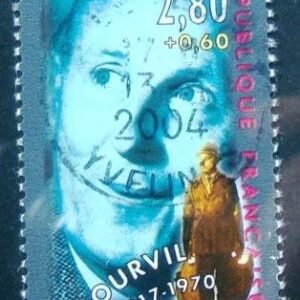 Selo postal da França 1994 Bourvi