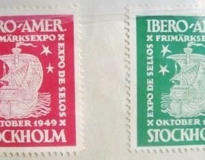 Envelope Não Circulado da Suécia de 1949 STOCKHOLM 49