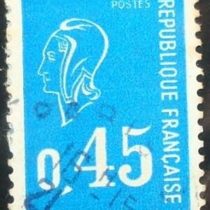 Selo postal da França 1971 Marianne type Béquet 0