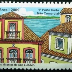 Selo postal do Brasil de 2009 Mirantes São Luís