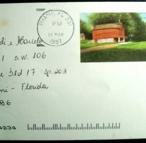 Cartão postal Americano de 1997 Rose Creek