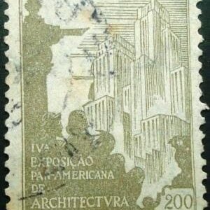 Selo postal comemortivo Brasil 1930 C 25 U