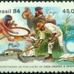 Selo postal COMEMORATIVO do Brasil de 1984 - C 1371 M