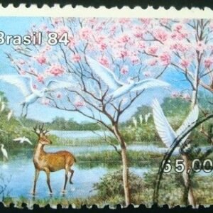 Selo postal COMEMORATIVO do Brasil de 1984 - C 1395 U