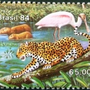 Selo postal COMEMORATIVO do Brasil de 1984 - C 1396 N
