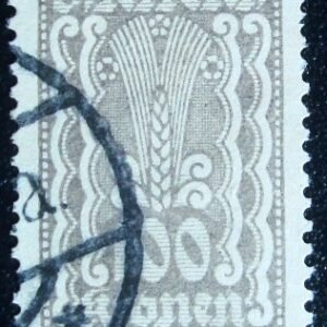 Selo postal da Áustria de 1922 Symbolism