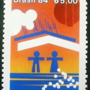 Selo postal COMEMORATIVO do Brasil de 1984 - C 1411 N