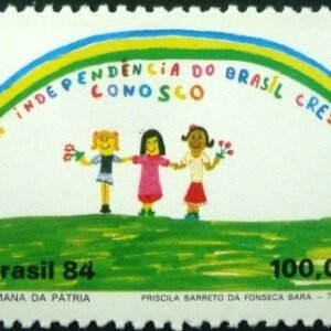 Selo postal COMEMORATIVO do Brasil de 1984 - C 1412 N