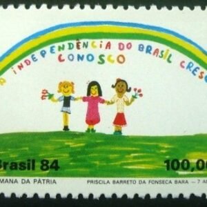 Selo postal COMEMORATIVO do Brasil de 1984 - C 1412 N