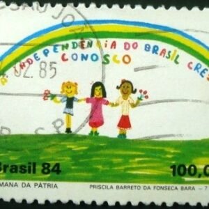 Selo postal COMEMORATIVO do Brasil de 1984 - C 1412 U