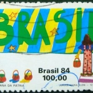 Selo postal COMEMORATIVO do Brasil de 1984 - C 1413 U