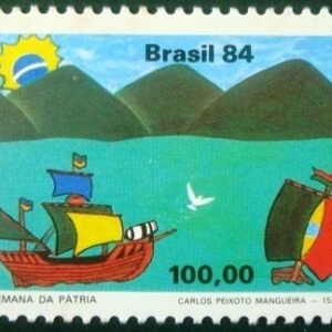 Selo postal COMEMORATIVO do Brasil de 1984 - C 1414 N
