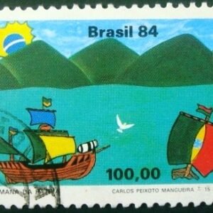 Selo postal COMEMORATIVO do Brasil de 1984 - C 1414 U
