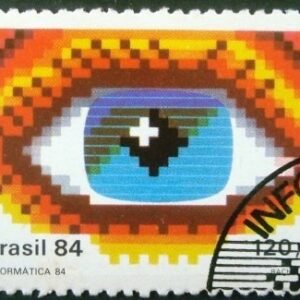 Selo postal COMEMORATIVO do Brasil de 1984 - C 1423 MCC