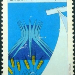 Selo postal do Brasil de 1984 Ação de Graças - C 1430 U