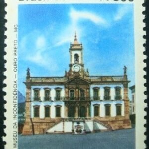 Selo postal de 1985 Museu Inconfidência