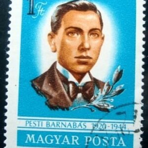 Selo postal da Hungria de 1973 Barnabás Pesti