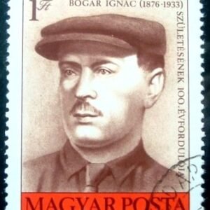 Selo postal da Hungria de 1976 Ignác Bogár