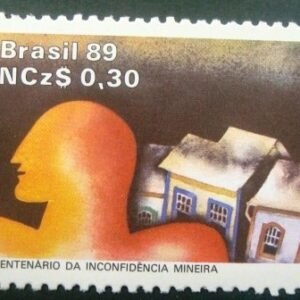 Selo postal de 1989 Vulto