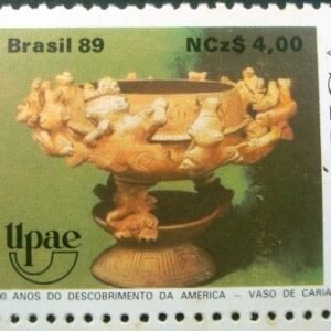 Selo postal COMEMORATIVO do Brasil de 1989 - C 1649 N