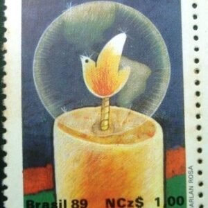 Selo postal COMEMORATIVO do Brasil de 1989 - C 1660 N