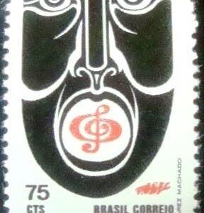 Selo do Brasil de 1972 Taça Independência M