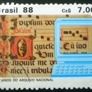 Selo postal COMEMORATIVO do Brasil de 1988 - C 1576 N