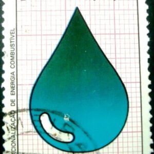 Selo postal do Brasil de 1988 Petróleo