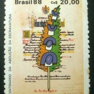Selo postal COMEMORATIVO do Brasil de 1988 - C 1583 N