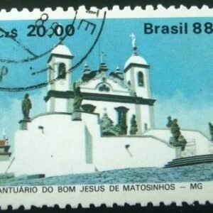 Selo postal COMEMORATIVO do Brasil de 1988 - C 1585 U