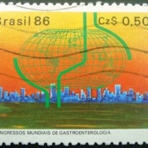 Selo postal COMEMORATIVO do Brasil de 1986 - C 1520 U