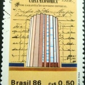 Selo postal COMEMORATIVO do Brasil de 1986 - C 1529 U