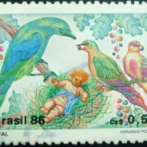 Selo postal COMEMORATIVO do Brasil de 1986 - C 1530 U