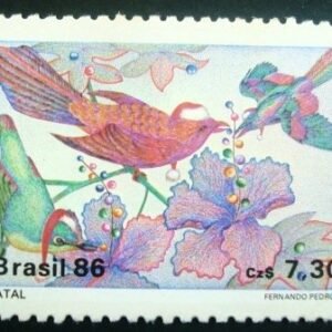 Selo postal COMEMORATIVO do Brasil de 1986 - C 1532 M