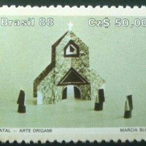 Selo postal COMEMORATIVO do Brasil de 1988 - C 1603 M
