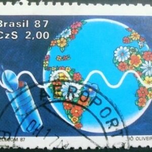 Selo postal COMEMORATIVO do Brasil de 1986 - C 1547 U