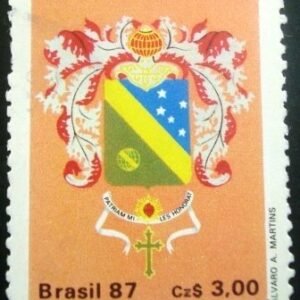 Selo postal COMEMORATIVO do Brasil de 1986 - C 1552 U