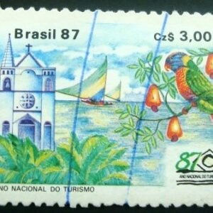 Selo postal COMEMORATIVO do Brasil de 1986 - C 1557 U