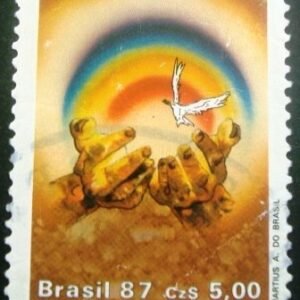 Selo postal COMEMORATIVO do Brasil de 1986 - C 1567 U